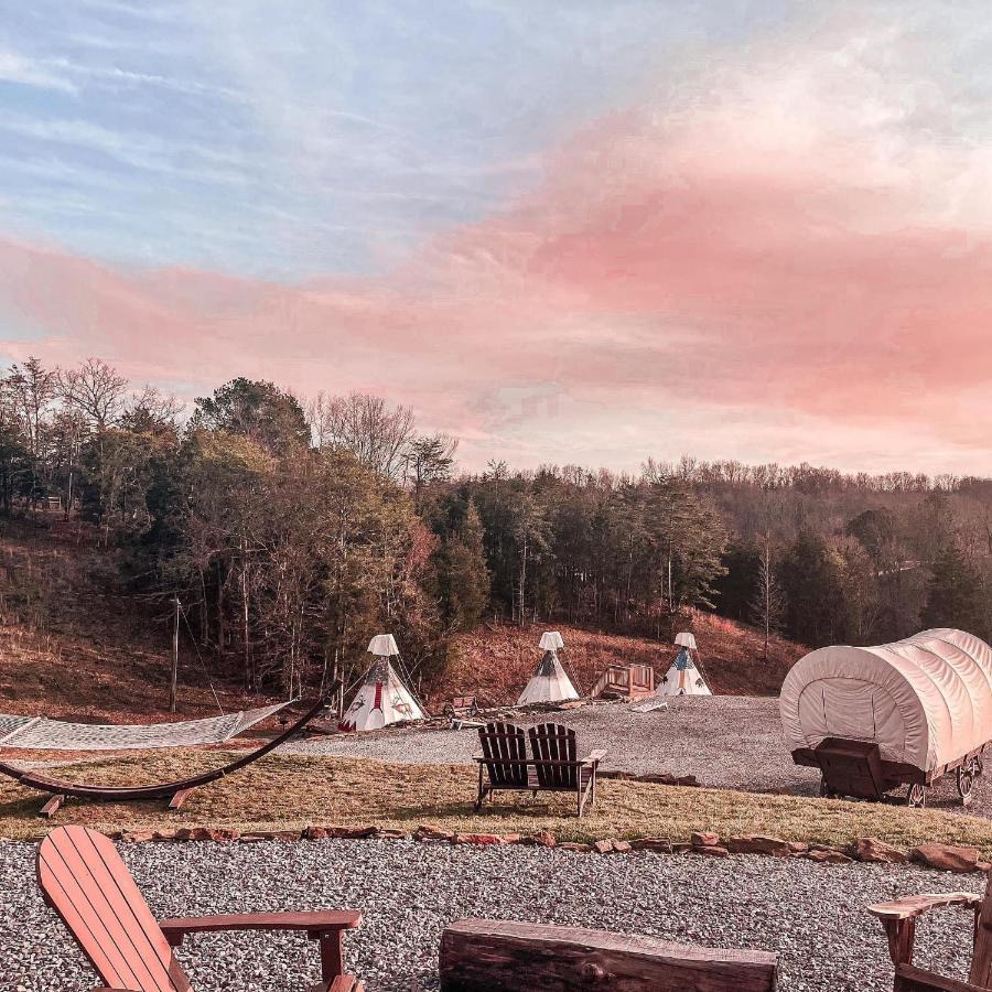 Smoky Hollow Outdoor Resort Covered Wagon Sevierville Kültér fotó